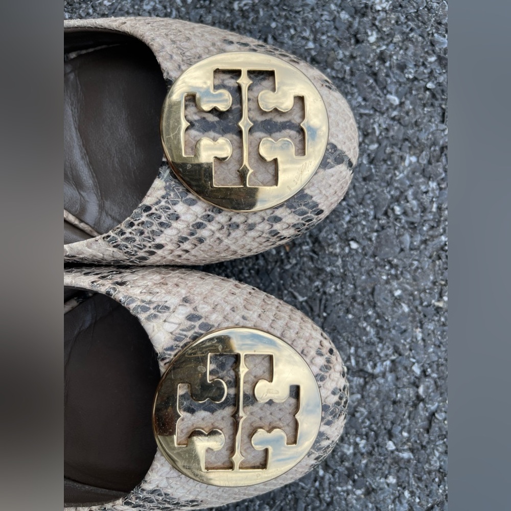 Tory Burch Reva Python Ballet Flat - image 3
